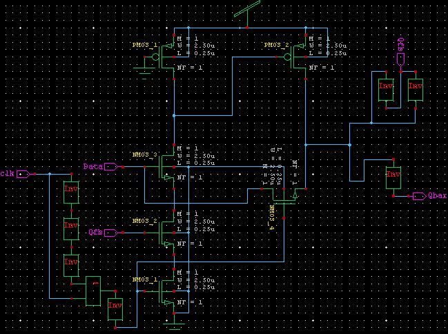 path of node X is off. Therefore, no signal switching occurs at any internal nodes. 3.2 Design Of Proposed P-Flip Flop (P-FF) especially in mixed mode integrated circuits.