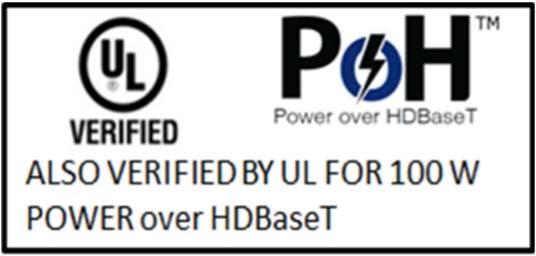 a performance measurement UL 4299 Specification: PoH Supports