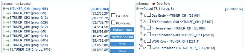 skip set the CA-Filter: and PID remapping is often not necessary.