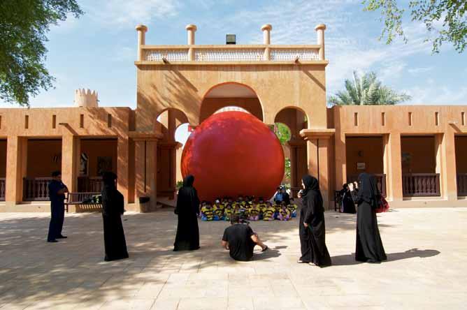 90 Essay Public Art in the Emirate of Abu Dhabi: Kurt Perschke s Red Ball Project By Isabella Ellaheh Hughes The origin of art is public, not private.