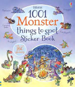 Sticker Book Gillian Doherty An interactive sticker book full of busy, illustrated monster scenes.