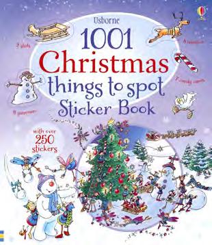 1001 Things To Spot At Christmas Sticker Book Alex Frith An interactive sticker book full of busy, illustrated festive scenes.
