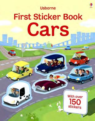 First Sticker Book Cars Simon Tudhope Many children are fascinated by vehicles and in this brightly illustrated sticker book they can create their own car filled pictures.