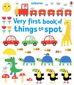 Very First Book Of Things To Spot Board Book Fiona Watt A look and talk book for very young children, with simple, bright illustrations and lots to see and spot