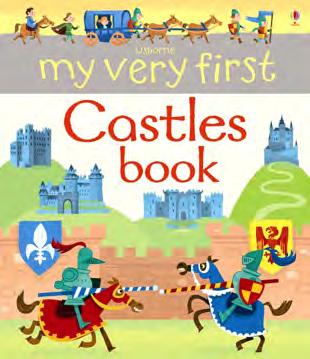USBORNE My Very First Castles Book Abigail Wheatley Usborne 9781409564157 On Sale