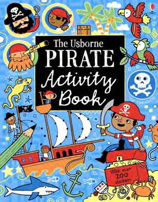 Pirate Activity Book Lucy Bowman Mixed activities to keep children occupied on holiday, on journeys and at home.