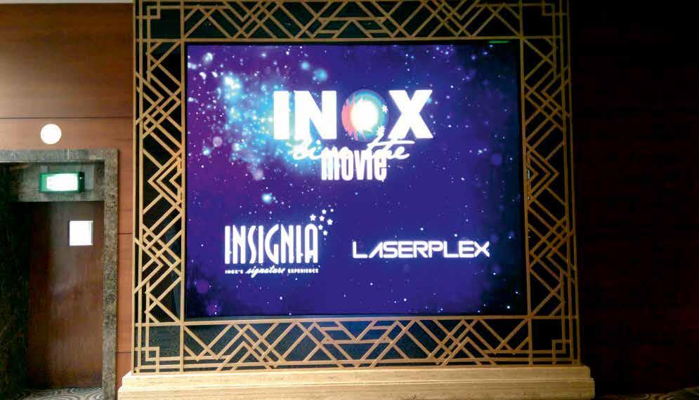 Inox theatre at Nariman point & Ghatkopar in Mumbai have digitized their theater promotions with our theater signage