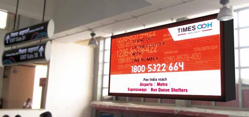 Time OOH has taken Xtreme Media Indoor LED display solution for Ghatkopar Metro station.