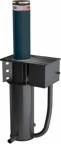 CRASH TESTED AUTOMATIC RISING BOLLARD X Pass B 1200/330 k X Pass B 1200/330 anti terrorism bollard (crash tested) and certified by an accredited laboratory according to the latest international