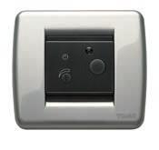 General features Devices for control Different sized buttons and cover plates in two designs for every installation requirement.