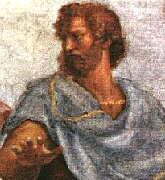 Aristotle (384-322 BCE) is the most notable product of the educational program devised by Plato.
