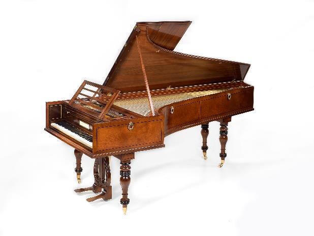 Fortepiano John Broadwood London 1817 Chris Maene replica 2013, Beethoven piano National Museum Budapest
