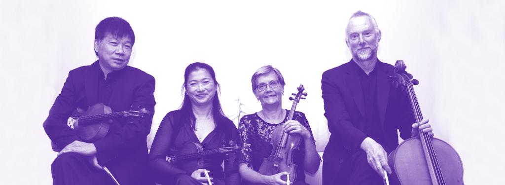 The Tutors Aroha String Quartet Haihong Liu & Ursula Evans violins Zhongxian Jin viola & violin Robert Ibell cello/double Bass Acclaimed as demonstrating accomplished brilliance, soulfulness and