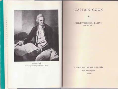 31 Gaston Renard Fine and Rare Books Short List Number 58 2012. 27 Lloyd, Christopher. CAPTAIN COOK. First Edition, 2nd Impr.; pp. 176(last 4 blank); portrait frontis.
