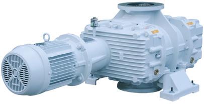 With a total of 19 sizes, the blowers cover a theoretical nominal intake volume flow from 180 m³/h to 97,000 m³/h and