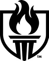 LOGO OPTIONS: DEPARTMENT/STUDENT CLUBS WITH UNIVERSITY LOGO The university s academic logo (torch shield) may be used for all areas
