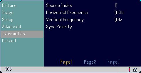 Menu Elements Title Slide bar Radio button Highlight Source Check mark Solid triangle Tab Key symbol Thermometer symbol Menu windows or dialog boxes typically have the following elements: Title.