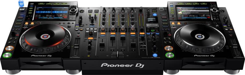 DJM900NXS W + 2x Pioneer