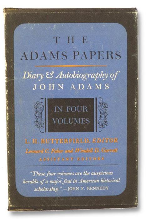 1. Adams, John; Butterfield, L.H.; Faber, Leonard C.