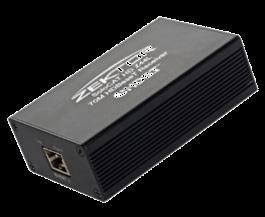 2 compliant Bi-directional IR, bi-directional RS232 10/100 Ethernet Gateway Up to 210 (70M) over a single CAT5e/6 with rock solid reliability Power, rack and