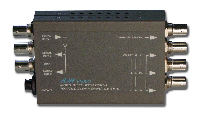 4 Block Diagram DIP Switch User Interface for Feature Selection Serial Video In ReClock 10-bit D/A Converter PLL Jitter COMPOSITE or SYNC COMPENT OUTPUTS (selected by DIP switch) Clocked Loop-through
