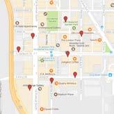 interactive map of nearby parking