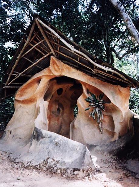 The Osun Osogbo Grove Is where people experience the rich culture of the Yoruba tribe. It also bring economic prosperity to the community. Osun Osogbo is a river goddess of fertility.
