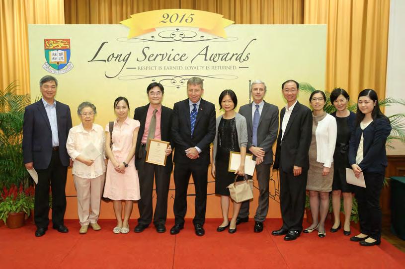 Awards Presentation Ceremony for staff on Terms of
