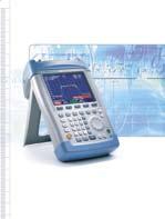 GENERAL PURPOSE Spectrum analyzers Handheld Spectrum Analyzer R&S FSH3 Numerous expansions and a new model Since introducing the Handheld Spectrum Analyzer R&S FSH3 (FIG 1) in July 2002, Rohde &
