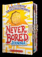 Never Bored Journal 80 pages cm x 9cm Gr.