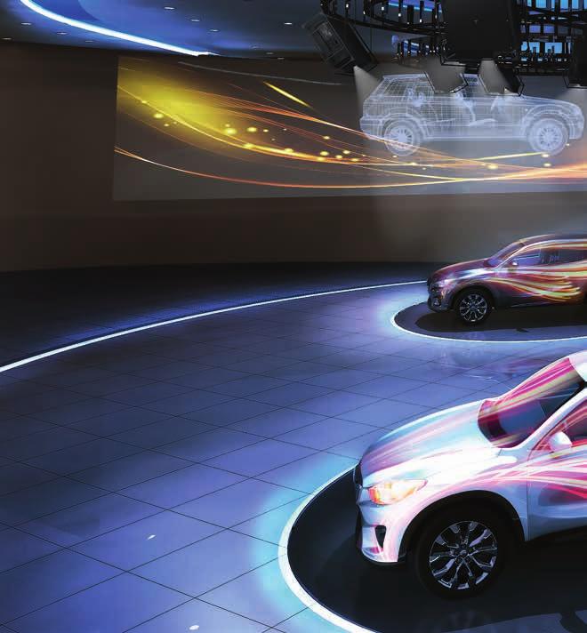 Defining the future in projection technology Your success in the changing world of visual communications means projecting brighter, bolder, more creative images in the largest, most sophisticated
