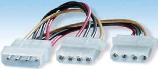 25" socket - Power distribution to 2 devices CC I 02 P EDP-No. 45463 ctn qty. 5 / 0.