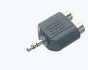 5 mm <-> socket 3.5 mm - To adapt a 3.5 mm plug to a 2.5 mm socket 5/57-N EDP-No. 41053 ctn qty.