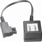 socket RJ11 to TST plug A TA 2-N EDP-No. 45500 ctn qty.