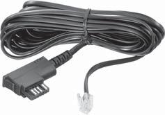 double socket onto RJ11 plug A TA 3-N EDP-No. 45501 ctn qty.