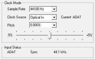 9.6 Analog Recording For recordings via the analog inputs the corresponding record device has to be chosen (Babyface Analog (x+x)).