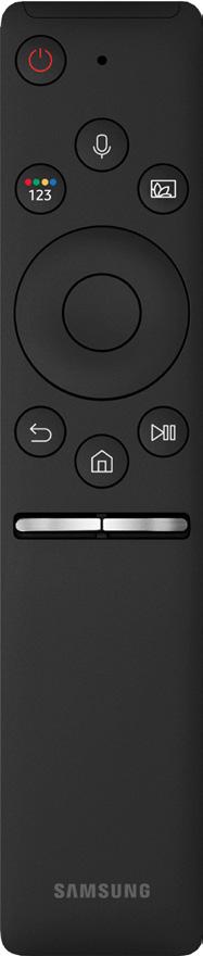 Connecting to the Samsung Smart Remote Pair the TV with the Samsung Smart Remote.