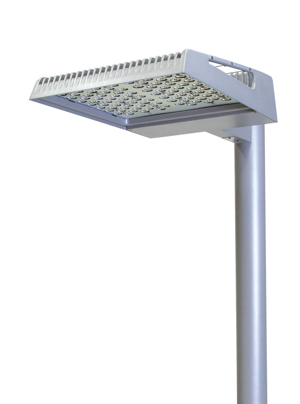 An economy LED luminaire that delivers big on style and performance The specifier searching for an economy LED outdoor area luminaire that also delivers big on style and