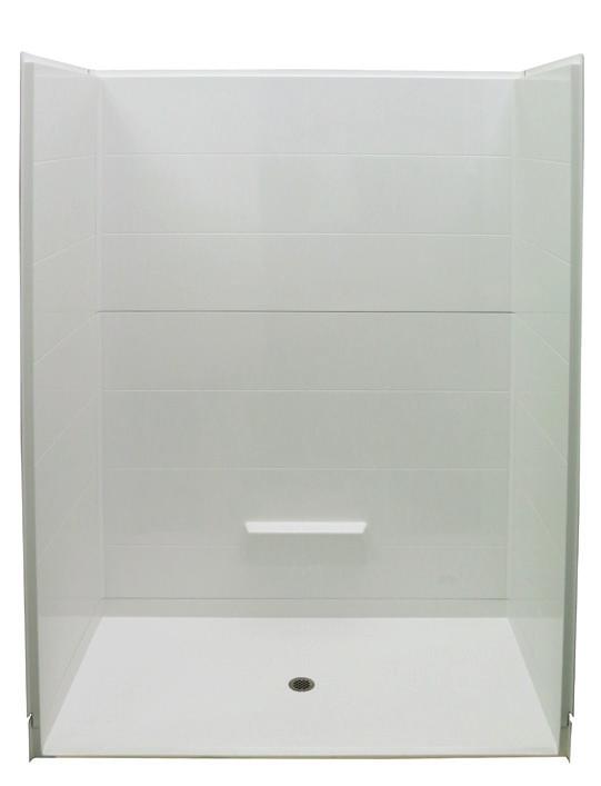 6 x 3. x 79 ENCLOSURE (up to) 60.06 x THRESHOLD COL * DRAIN G Gelcoat Finish Compliant left or right 79 3 MP 63 BF 5P.