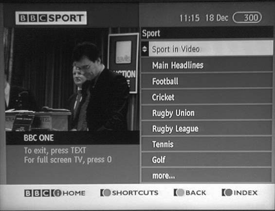 22_24 english manual page 25.pdfPage 1 6. 11. 2008 14:54:17 Digital Teletext Digital TV Teletext With Digital TV (Freeview) there is also digital teletext available on some channels.