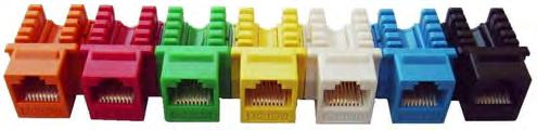 STRUCTURED CABLING PRODUCTS Keystone Jack (Cat6 UTP) NB-COP-056 NB-COP-047 CAT.