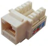 STRUCTURED CABLING PRODUCTS Cat5e UTP Keystone Jack NB-COP-057 CAT.