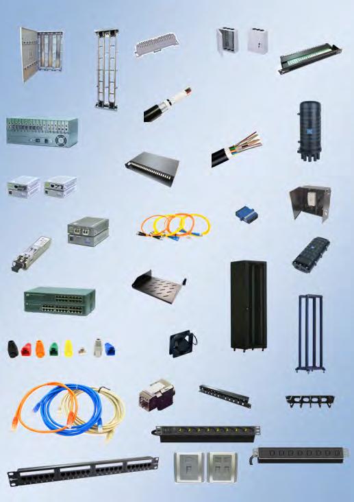 CONTENTS STRUCTURED CABLING PRODUCTS 1-26 TELECOM CABLING PRODUCTS 27-40 FIBER OPTIC PRODUCTS 41-80