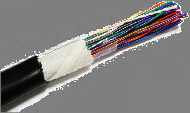 TELECOM CABLING PRODUCTS Cat.3 UTP Outdoor Cables 1.0-16.0 MHz Impedance: 100 ±15 ohms Pair to ground capacitance unbalance (PF/100m) 330Max Conductor DC resistance unbalance (%)max 5.