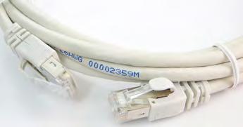 6A, 23AWG, screened T568B wiring patch cord, snagless molded boot, PVC 2.
