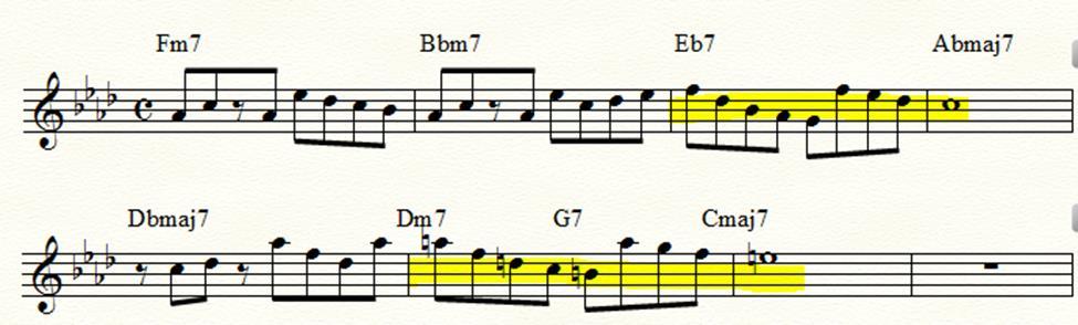 Once a soloist can create a conclusive cadence and build up to it in a basic manner, the focus shifts to finding more interesting ways to get from cadence to cadence.
