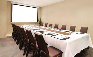 The Mirage Boardroom and Executive Boardroom are both equipped with a retractable widescreen format projection screen (2545mm x 1430mm), installed high performance Panasonic