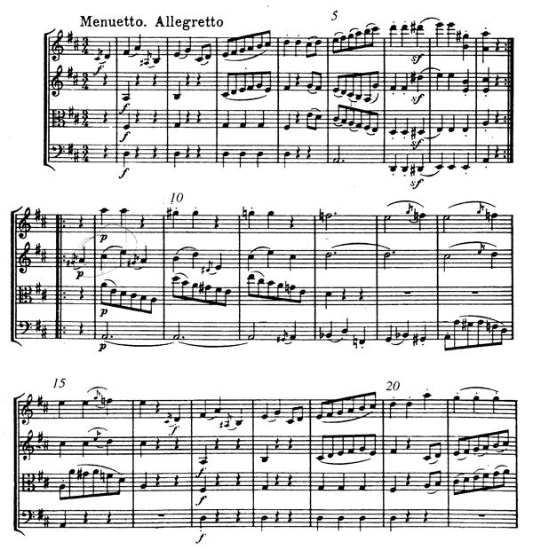 Example 6. Haydn, Op. 64, no.