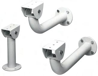 Camera Housings Mounts & Mounting Brackets 161 LTC 9210, 9212, 9213, 9223 Indoor/Outdoor Mounting Equipment Installation/Configuration Notes 4 LTC 9210/00 Column Mount, 200 mm (8 inch) LTC 9223/00