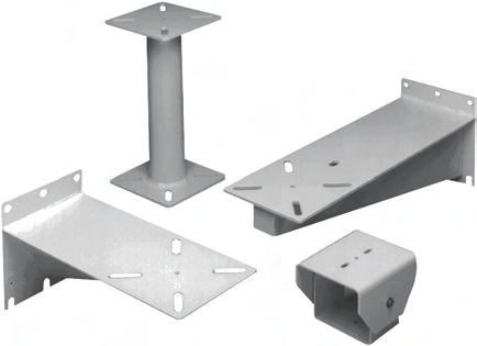 Camera Housings Mounts & Mounting Brackets 165 LTC 921x, 922x Versatile Mounts The LTC 9228/00 flange bracket is used to increase the weight distribution when the LTC 9216/00 or LTC 9222/00 wall